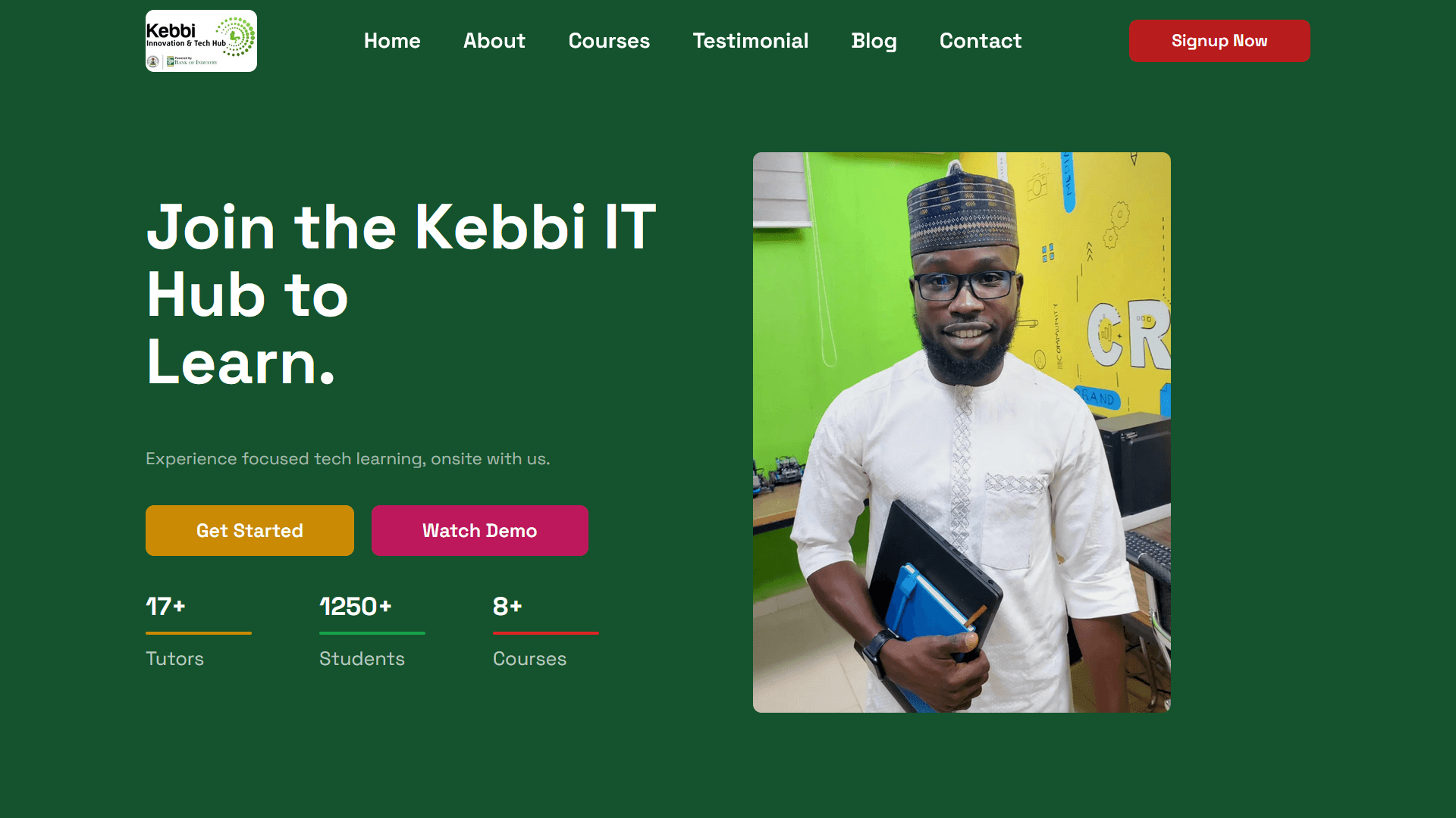 Kebbi Innovation and Tech Hub LMS